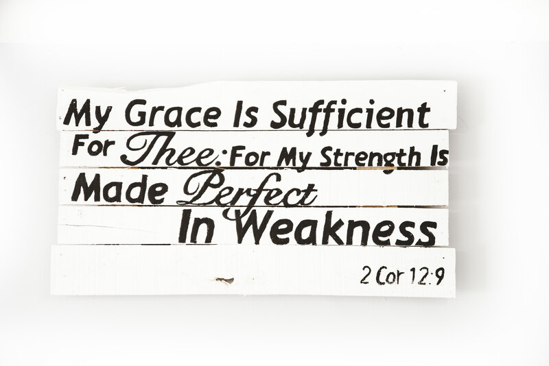 God Says, "My Grace is Sufficient"