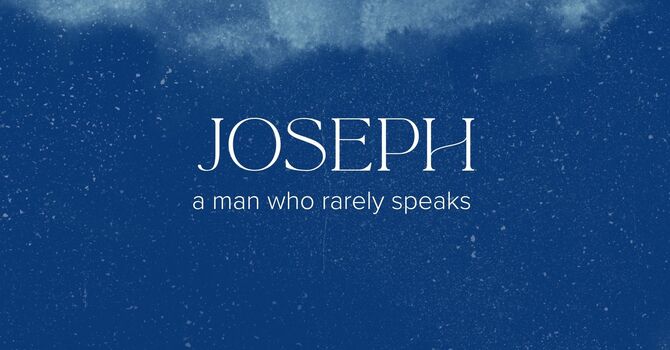 Joseph, a man who rarely speaks.