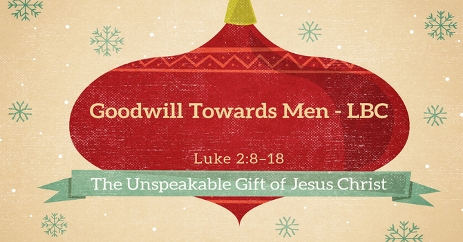Goodwill Toward Men