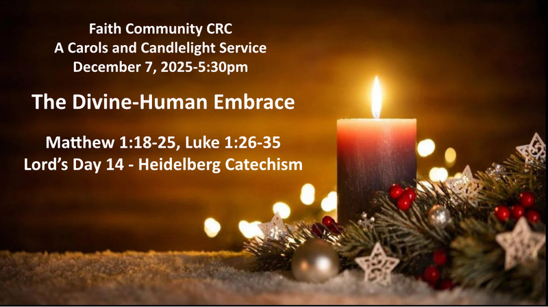 “The Divine-Human Embrace” December 7 2025 P.M. Service