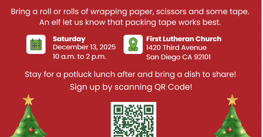 TACO Concrete Christmas Wrapping Party