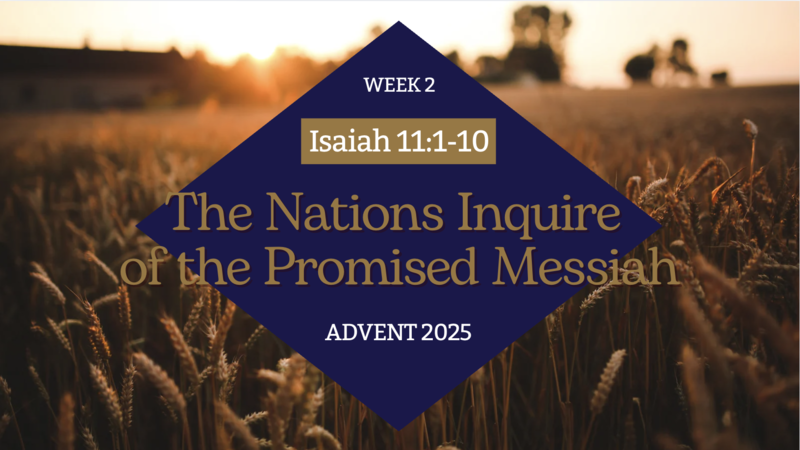 "The Nations Inquire of the Promised Messiah"