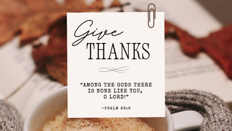 Give Thanks