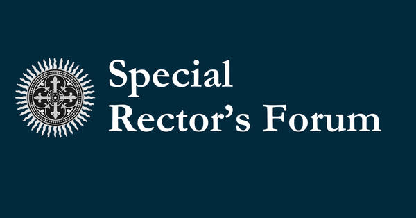 Special Rector's Forum