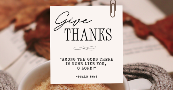 Give Thanks