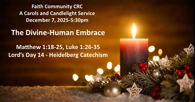 “The Divine-Human Embrace” December 7 2025 P.M. Service