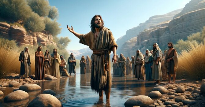 The Proclamation of John the Baptist