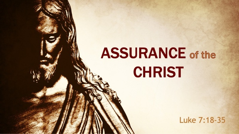 Assurance of Christ
