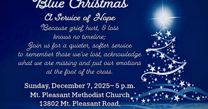 Blue Christmas Service 2025 image