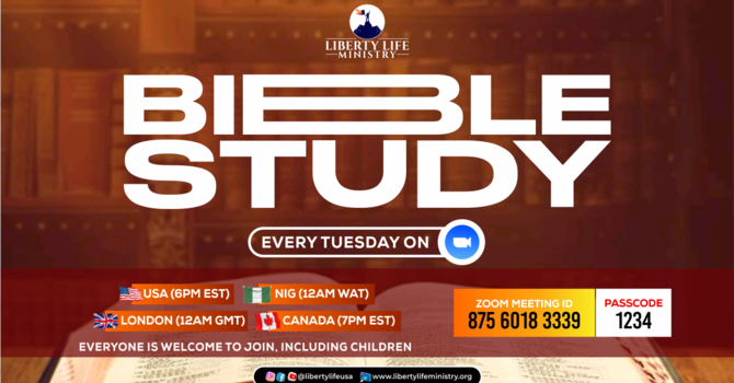 TUESDAY'S BIBLE STUDY