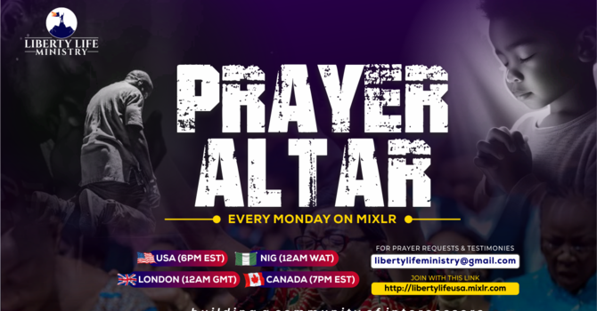 MONDAY'S - WEEKLY PRAYER MEETING