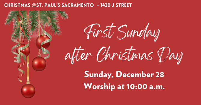 First Sunday after Christmas Day