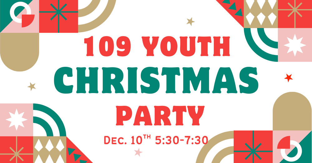 109 Youth Christmas Party