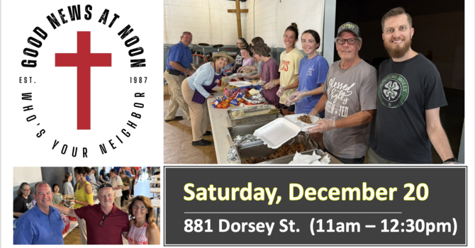 Good News at Noon (3rd Saturday)