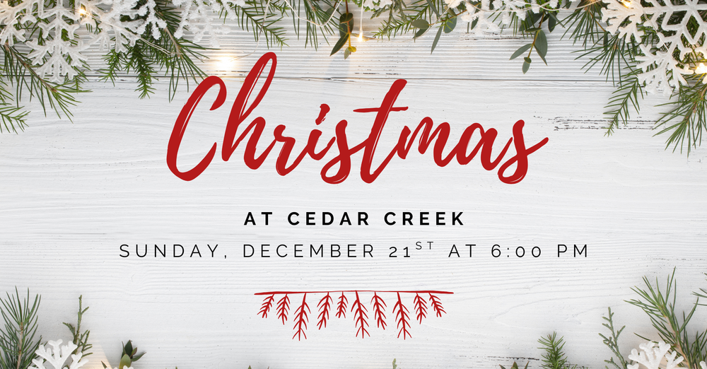 Christmas at Cedar Creek