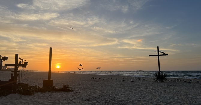 Easter Sunrise Service on the Beach