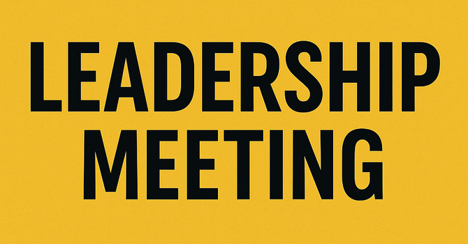 Leasership Meeting