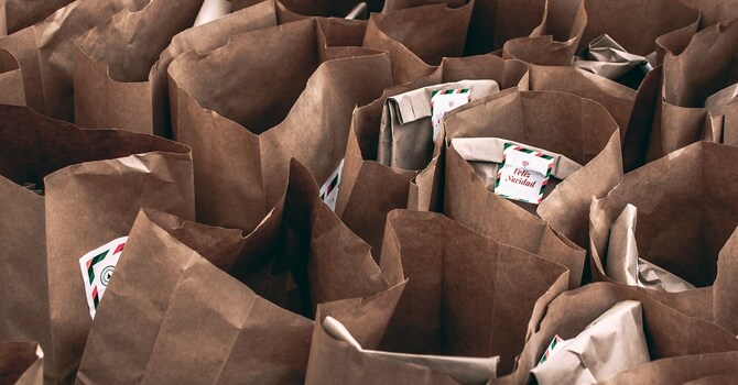 TO MINISTER TO THEM IN MATERIAL THINGS image