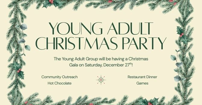 Young Adult Christmas Party