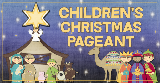 Sunday School Christmas Pageant