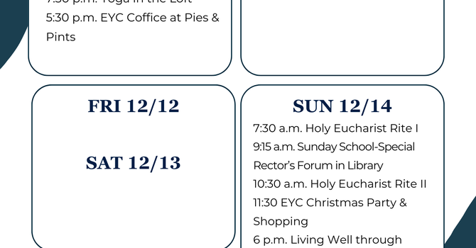 This Week at a Glance image