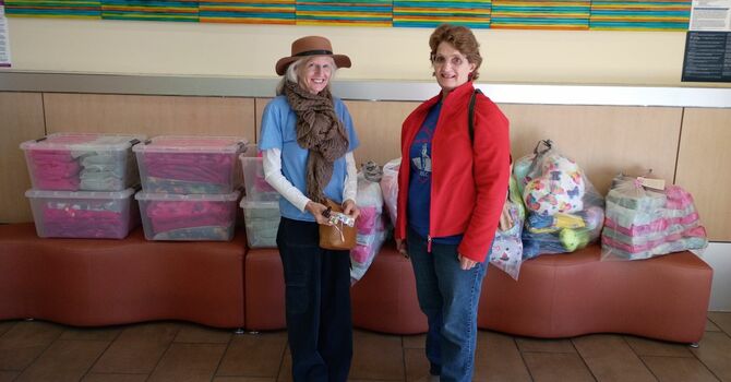 Blankets of Comfort Blessed & Delivered image