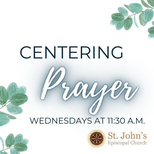 No Centering Prayer Until New Year