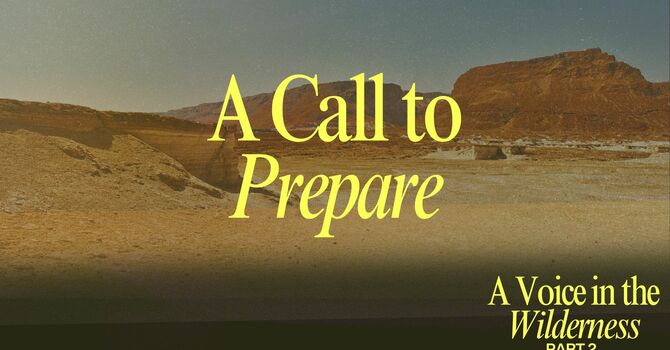 A Call to Prepare