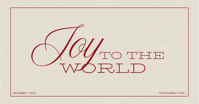 Joy To The World