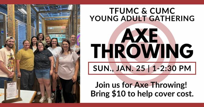 Axe Throwing Young Adult Gathering