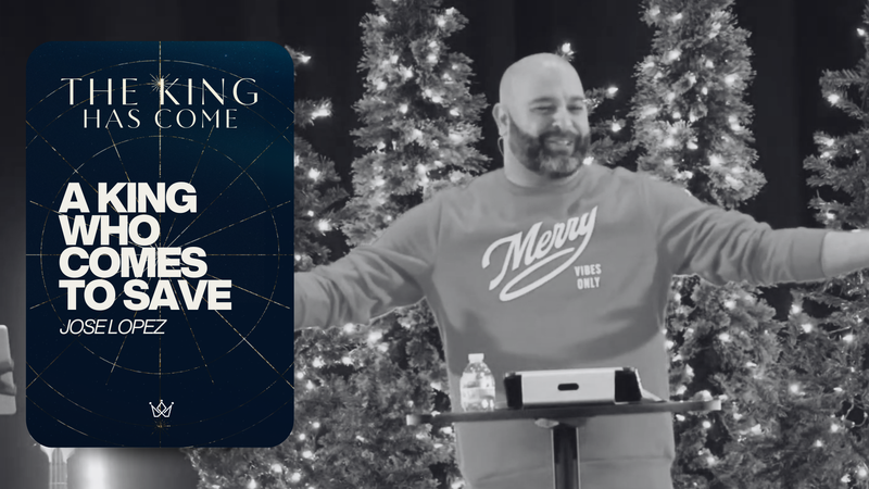 A KING WHO COMES TO SAVE