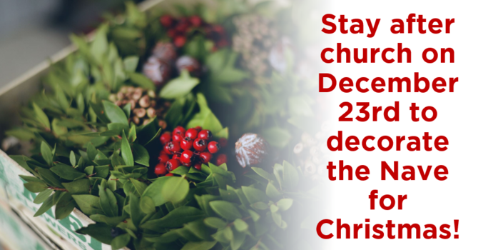 Greening of the Nave