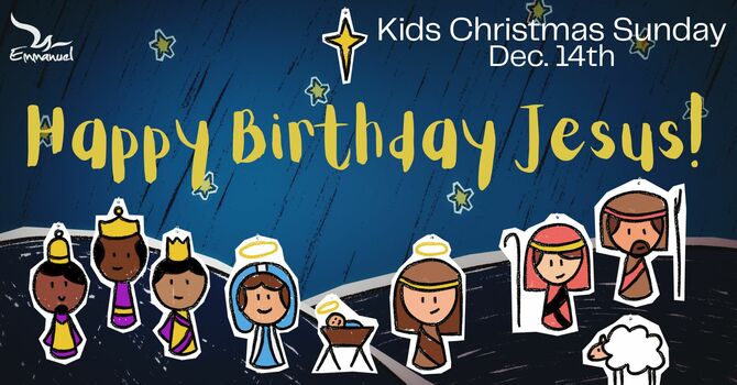 Kids Christmas Sunday!