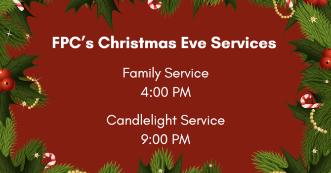 Christmas Eve Family Service