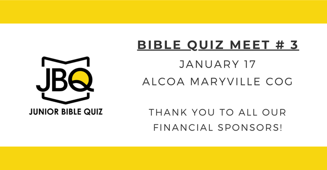 Bible Quiz Meet # 3