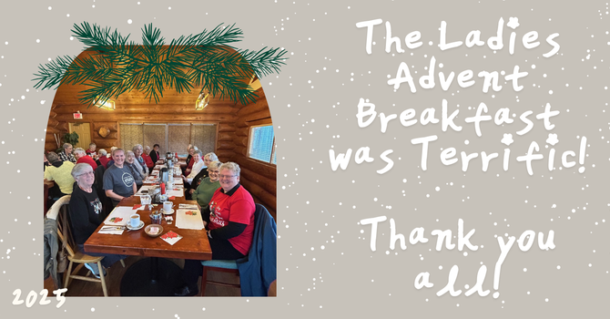 Ladies Advent Breakfast 2025