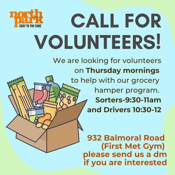 North Park Hampers : volunteer opportunity 