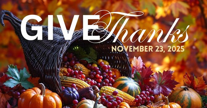 Giving Thanks