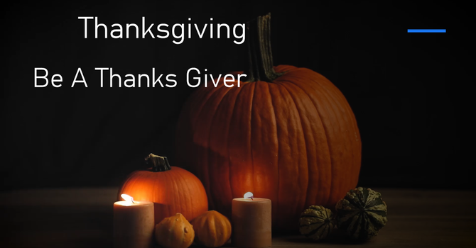 Thanksgiving Eve Service