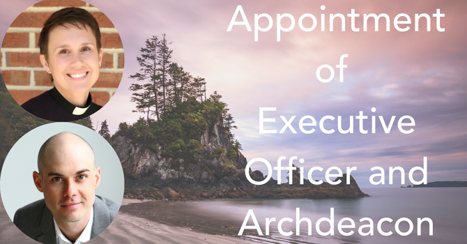 Appointment of Executive Officer and Archdeacon image