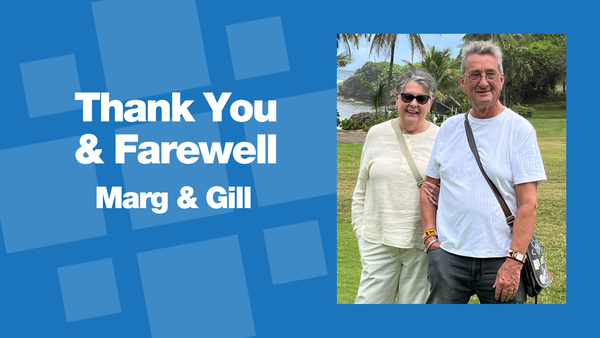 May God bless you, Marg and Gill!