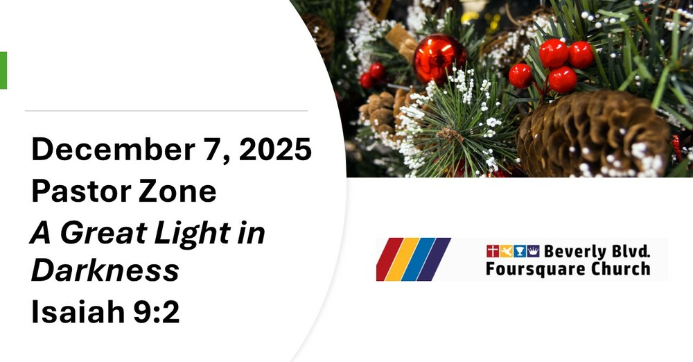 A Great Light in Darkness