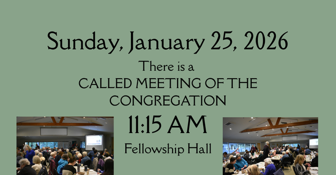 Congregational Meeting