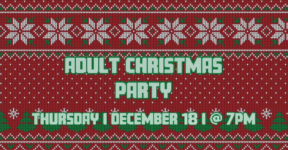 Adult Christmas Party