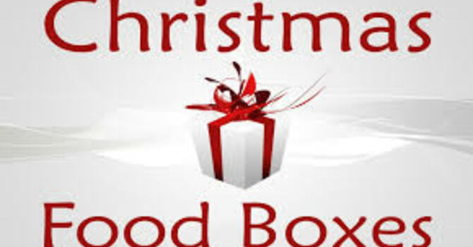 Sponsoring Families w/Food Boxes