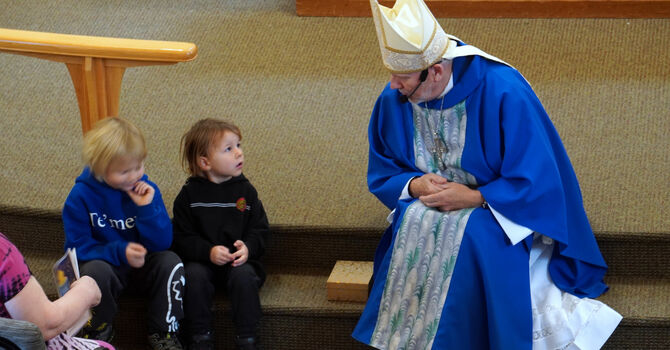 Episcopal Visit to St. Hilda's, Sechelt image