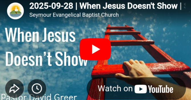 When Jesus Doesn't Show