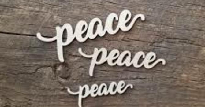 PEACE in the Overbooked Life: image