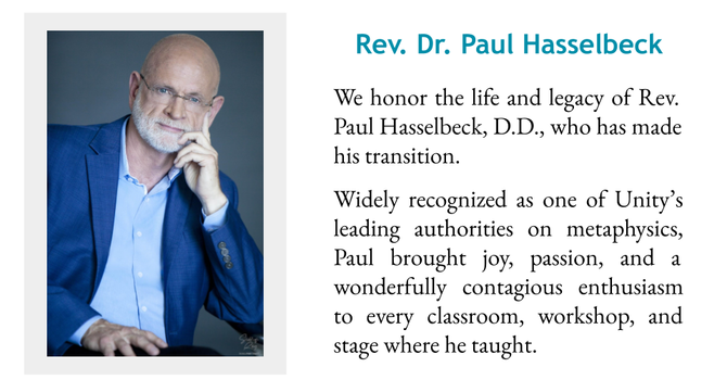Celebrating Rev. Dr. Paul Hasselbeck image