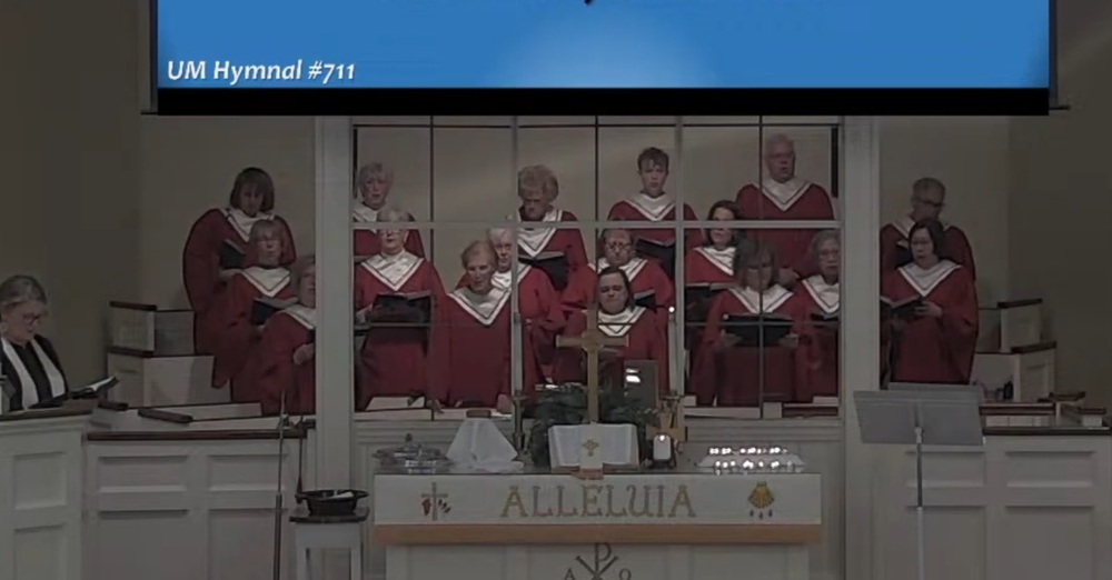 Chancel Choir rehearsal